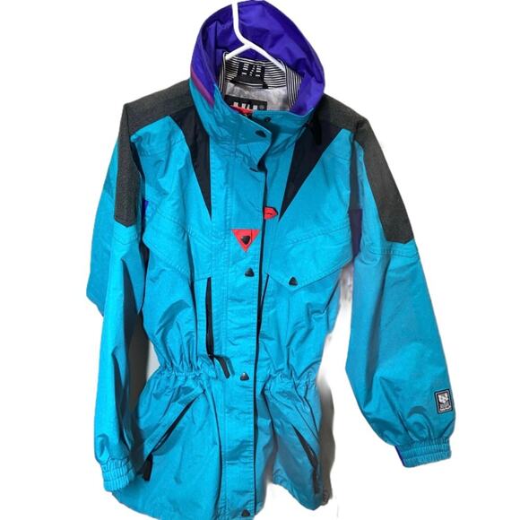 Helly Hansen Rare Equipe Ski Jacket 80s Vintage Small - Picture 1 of 4